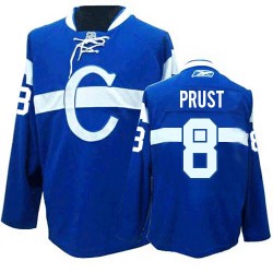 Brandon Prust Montreal Canadiens Reebok Premier Third Jersey (Blue)
