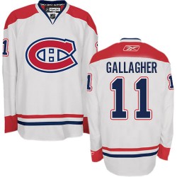 Brendan Gallagher Montreal Canadiens Reebok Authentic Away Jersey (White)