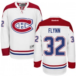 Brian Flynn Montreal Canadiens Reebok Authentic Away Jersey (White)
