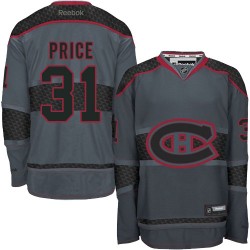Carey Price Montreal Canadiens Reebok Authentic Charcoal Cross Check Fashion Jersey ()