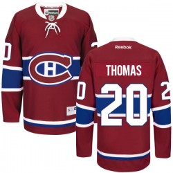 Christian Thomas Montreal Canadiens Reebok Premier Home Jersey (Red)