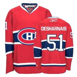 David Desharnais Montreal Canadiens Reebok Authentic Home Jersey (Red)