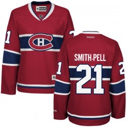 Devante Smith-pelly Montreal Canadiens Reebok Women's Authentic Home Jersey (Red)