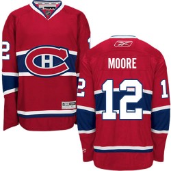 Dickie Moore Montreal Canadiens Reebok Authentic Home Jersey (Red)