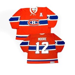 Dickie Moore Montreal Canadiens CCM Authentic Throwback Jersey (Red)