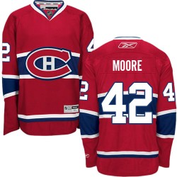 Dominic Moore Montreal Canadiens Reebok Authentic Home Jersey (Red)
