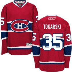 Dustin Tokarski Montreal Canadiens Reebok Premier Home Jersey (Red)