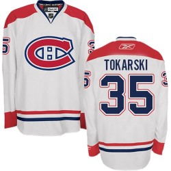 Dustin Tokarski Montreal Canadiens Reebok Premier Away Jersey (White)