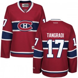 Eric Tangradi Montreal Canadiens Reebok Women's Authentic Home Jersey (Red)
