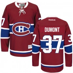 Gabriel Dumont Montreal Canadiens Reebok Authentic Home Jersey (Red)