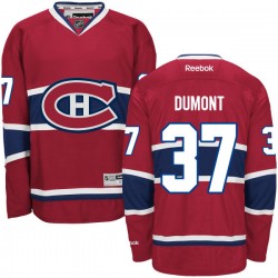 Gabriel Dumont Montreal Canadiens Reebok Authentic Away Jersey (White)