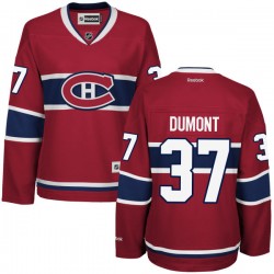 Gabriel Dumont Montreal Canadiens Reebok Women's Authentic Home Jersey (Red)