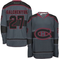 Alex Galchenyuk Montreal Canadiens Reebok Authentic Charcoal Cross Check Fashion Jersey ()