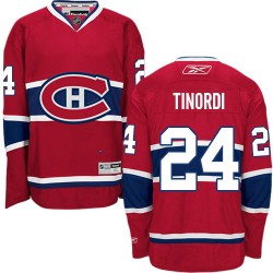 Jarred Tinordi Montreal Canadiens Reebok Authentic Home Jersey (Red)
