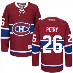 Jeff Petry Montreal Canadiens Reebok Authentic Home Jersey (Red)