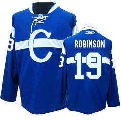Larry Robinson Montreal Canadiens Reebok Authentic Third Jersey (Blue)