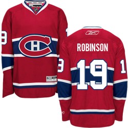 Larry Robinson Montreal Canadiens Reebok Authentic Home Jersey (Red)
