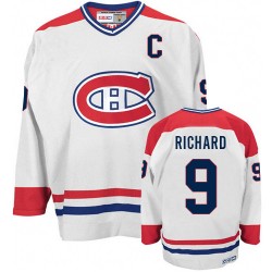 Maurice Richard Montreal Canadiens CCM Authentic CH Throwback Jersey (White)