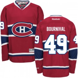 Michael Bournival Montreal Canadiens Reebok Authentic Away Jersey (White)