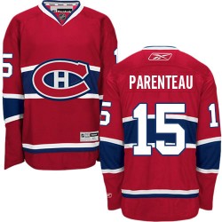 P. A. Parenteau Montreal Canadiens Reebok Authentic Home Jersey (Red)