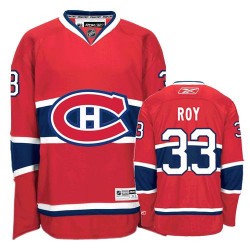 Patrick Roy Montreal Canadiens Reebok Authentic Home Jersey (Red)