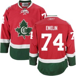 Alexei Emelin Montreal Canadiens Reebok Premier New CD Third Jersey (Red)