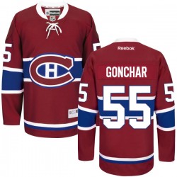 Sergei Gonchar Montreal Canadiens Reebok Premier Home Jersey (Red)