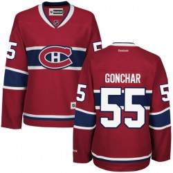 Sergei Gonchar Montreal Canadiens Reebok Women's Authentic Home Jersey (Red)