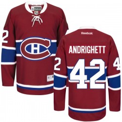 Sven Andrighetto Montreal Canadiens Reebok Authentic Home Jersey (Red)