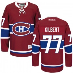 Tom Gilbert Montreal Canadiens Reebok Authentic Home Jersey (Red)