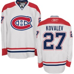 Alexei Kovalev Montreal Canadiens Reebok Authentic Away Jersey (White)