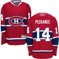 Tomas Plekanec Montreal Canadiens Reebok Authentic Home Jersey (Red)