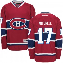 Torrey Mitchell Montreal Canadiens Reebok Authentic Away Jersey (White)