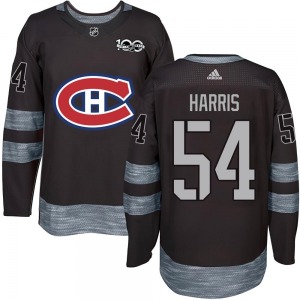 Jordan Harris Montreal Canadiens Authentic 1917-2017 100th Anniversary Jersey (Black)