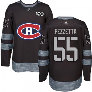 Michael Pezzetta Montreal Canadiens Authentic 1917-2017 100th Anniversary Jersey (Black)
