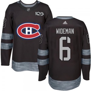 Chris Wideman Montreal Canadiens Authentic 1917-2017 100th Anniversary Jersey (Black)