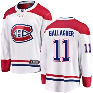 Brendan Gallagher Montreal Canadiens Fanatics Branded Breakaway Away Jersey (White)