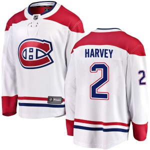 Doug Harvey Montreal Canadiens Fanatics Branded Breakaway Away Jersey (White)