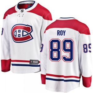 Joshua Roy Montreal Canadiens Fanatics Branded Breakaway Away Jersey (White)