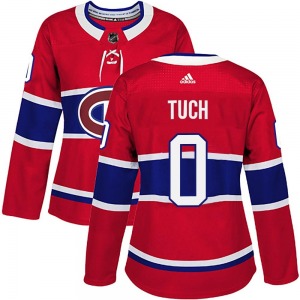 Luke Tuch Montreal Canadiens Adidas Women's Authentic Home Jersey (Red)