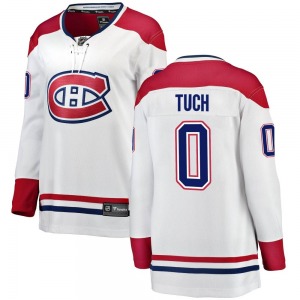 Luke Tuch Montreal Canadiens Fanatics Branded Women's Breakaway Away Jersey (White)
