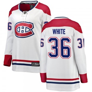 Colin White Montreal Canadiens Fanatics Branded Women's Breakaway Away Jersey (White)