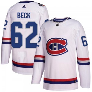 Owen Beck Montreal Canadiens Adidas Authentic 2017 100 Classic Jersey (White)