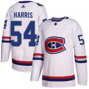 Jordan Harris Montreal Canadiens Adidas Youth Authentic 2017 100 Classic Jersey (White)