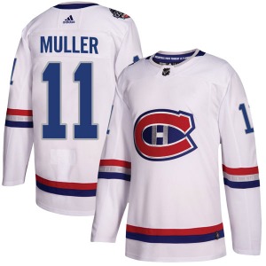 Kirk Muller Montreal Canadiens Adidas Youth Authentic 2017 100 Classic Jersey (White)