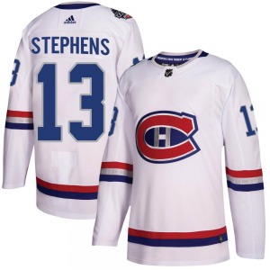 Mitchell Stephens Montreal Canadiens Adidas Youth Authentic 2017 100 Classic Jersey (White)
