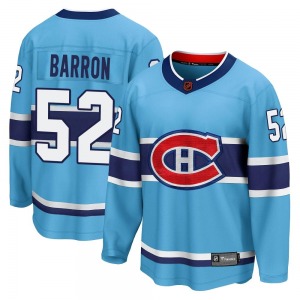 Justin Barron Montreal Canadiens Fanatics Branded Breakaway Special Edition 2.0 Jersey (Light Blue)