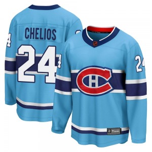 Chris Chelios Montreal Canadiens Fanatics Branded Breakaway Special Edition 2.0 Jersey (Light Blue)