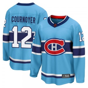 Yvan Cournoyer Montreal Canadiens Fanatics Branded Breakaway Special Edition 2.0 Jersey (Light Blue)