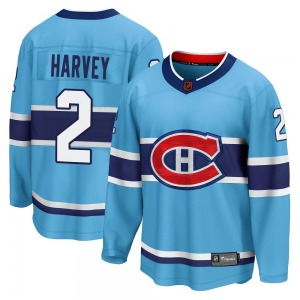 Doug Harvey Montreal Canadiens Fanatics Branded Breakaway Special Edition 2.0 Jersey (Light Blue)